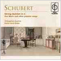 Schubert: String Quintet D.956, Die Forelle D.550, Auf dem Wasser zu Singen D.774, etc / Chilingirian String Quartet, Jennifer Ward Clarke(vc), Janet Baker(Ms), etc