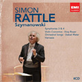 Szymanowski : Symphonies No.3, No.4, Violin Concertos No.1, No.2, King Roger, etc (1993-2006)  / Simon Rattle(cond), City of Birmingham SO & Chorus, etc＜限定盤＞