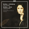 Brahms: Piano Quartet Op.25, Clarinet Sonata Op.120-1 (for Orchestra) / Karl Heinz Steffens(cl), Daniel Raiskin(cond), Staatsorchhester Rheinische Philharmonie 