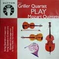Mozart: String Quintets, Horn Quintet/Brain, Griller Quartet