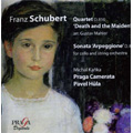 Schubert: String Quartet No.14 D.810 "Death & Maiden", Arpeggione Sonata D.821  / Pavel Hula(cond), Praga Camerata, Michal Kanka(vc)