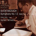 SHOSTAKOVICH:SYMPHONY NO.13 OP.113 "BABI YAR":GERARD SCHWARZ(cond)/ROYAL LIVERPOOL PHILHARMONIC/GIDON SAKS(Bs)