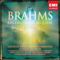 BRAHMS:GERMAN REQUIEM WITH 2 PIANOS ACCOMPANIMENT:STEPHEN CLEOBURY(cond)/KING'S COLLEGE CHOIR, CAMBRIDGE/ETC BRAHMS:GERMAN REQUIEM WITH 2 PIANOS ACCOMPANIMENT:STEPHEN CLEOBURY(cond)/KING'S COLLEGE CHOIR, CAMBRIDGE/ETC