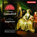 CONTEMPORARIES OF MOZART:CANNABICH:SYMPHONIES:MATTHIAS BAMERT(cond)/LONDON MOZART PLAYERS