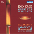 J.Cage: Works for Percussion Vol.5 -Six, Quartet, One4, Dance Music, Three2 / Amadinda Percussion Group, Zoltan Kocsis(p/perc), etc