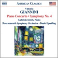 Gianini: Piano Concerto, Symphony No.4 / Gabriela Imreh(p), Daniel Spalding(cond), Bournemouth Symphony Orchestra Gianini: Piano Concerto, Symphony No.4 / Gabriela Imreh(p), Daniel Spalding(cond), Bournemouth Symphony Orchestra