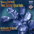 Zmeskall:String Qurtet In G Minor/In D Major:Authentic Quartet Zmeskall:String Qurtet In G Minor/In D Major:Authentic Quartet