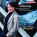 Debussy:Complete Works for Piano Vol.1 -Preludes Book.1/Book.2/Les Soirs Illumines par L'Ardeur du Charbon:Jean-Efflam Bavouzet(p)