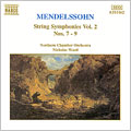 Mendelssohn: String Symphonies, Vol.2