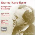 Karg-Elert: Symphonic Canzonas - Works for Organ with Violin & Soprano / Gough Duo, Natalie Clifto-Griffith