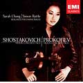 SHOSTAKOVICH:VIOLIN CONCERTO NO.1/PROKOFIEV:VIOLIN CONCERTO NO.1:SARA CHANG(vn)/SIMON RATTLE(cond)/BPO