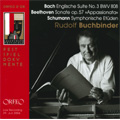 Piano Recital (2004); J.S.Bach: English Suite No.3, Partita BWV.825 - Gigue; Beethoven: Piano Sonata No.23; Schumann: Symphonic Etudes, 5 Variations
