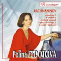 RACHMANINOV:PIANO SONATA NO.2 OP.36/FANTASY PIECES OP.3/MOMENTS MUSICAUX OP.16/ETC:POLINA FEDOTOVA(p) RACHMANINOV:PIANO SONATA NO.2 OP.36/FANTASY PIECES OP.3/MOMENTS MUSICAUX OP.16/ETC:POLINA FEDOTOVA(p)