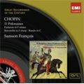 Chopin: Polonaises No.1-No.7, Andante Spianato et Grand Polonaise Brillante Op.22, 3 Polonaises Op.71, etc (1966-69) / Samson Francois(p), Pierre Barbizet(p)