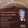 /Beethoven Missa Solemnis Op.123 (5/18/1955) / Volkmar Andreae(cond), VSO, Teresa Stich-Randall(S), etc[ARPCD0402]