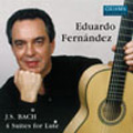 Bach:4 Suites for Lute:Eduardo Fernandez(lute)