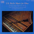 J.S.BACH:MUSIC FOR OBOE:SONATAS BWV.1027/BWV.1030B/BWV.1031/BWV.1020:ROBIN CANTER(baroque-ob)/PAUL NICHOLSON(cemb) 
