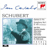 Pablo Casals conducts and plays Schubert at Prades, 1952 & 1953