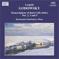 GODOWSKY:COMPLETE PIANO MUSIC VOL.7:TRANSCRIPTIONS OF J.S.BACH CELLO SUITES NO.2/3/5:KONSTANTIN SCHERBAKOV(p)
