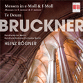 Bruckner: Masses in E minor & F minor / Heinz Rogner, Berlin Radio SO & Chorus, etc
