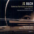 Inoue, Yuko/Sturrock, Kathron/J.S.Bach： Viola da Gamba Sonatas, BWV1027-1029：Yuko Inoue(va)/Kathron Sturrock(p) [QTZ2050]