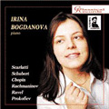D.Scarlatti: 5 Keyboard Sonatas; Schubert: Impromptu Op.142-3; Chopin: Etude Op.10-5; Ravel: "Scarbo" from Gaspard de Lanjuit, etc / Irina Bogdanova