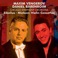 Sibelius: Violin Concerto op.47, Nielsen: Violin Concerto op.33 / Maxim Vengerov(vn), Daniel Barenboim(cond), Chicago Symphony Orchestra