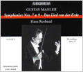 Mahler: Symphonies No.7 (2/18,20/1957), No.9 (1/7/1954), Das Lied von der Erde (4/18/1955) / Hans Rosbaud(cond),  SWR Baden-Baden and Freiburg SO, etc