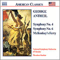 American Classics - Antheil: Symphony no 4 & 6, etc / Kuchar