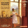 E.Franck: The Sonatas for Violin & Piano Op.19, Op.23, Op.60, etc  / Christiane Edinger(vn), James Tocco(p)