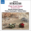 Merbeth, Ricarda   /R.Strauss Four Letzte Lieder, 6 Lieder Op.68 TrV 235, etc / Ricarda Merbeth(S), Michael Halasz(cond), Weimar Staatskapelle  [8570283]