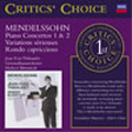 MENDELSSOHN:PIANO CONCERTOS NO.1 OP.25/NO.2 OP.40/VARIATIONS SERIEUSES OP.54/ETC:JEAN-YVES THIBAUDET(p)/HERBERT BLOMSTEDT(cond)/LEIPZIG GEWANDHAUS ORCHESTRA