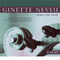 Ginette Neveu -Poems Pour Violin / Ginette Neveu, Walter Susskind, Hans Rosbaud Philharmonia Orchestra, etc