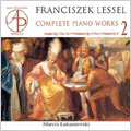 F.Lessel : Complete Piano Works Vol.2 -Sonata Op.2-2, Variations Op.15-2, Fantasia Op.8, etc (3/27-30/1999) / Marcin Lukaszewski(p) F.Lessel : Complete Piano Works Vol.2 -Sonata Op.2-2, Variations Op.15-2, Fantasia Op.8, etc (3/27-30/1999) / Marcin Lukaszewski(p)