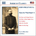 BRION/ROYAL ARTILLERY BAND/Sousa Music for Wind Band Vol.4/ Brion, Royal Artillery Band [8559093]