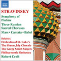 Stravinsky: Symphony of Psalms, etc / Robert Craft, et al