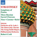 Stravinsky: Symphony of Psalms, etc / Robert Craft, et al Stravinsky: Symphony of Psalms, etc / Robert Craft, et al