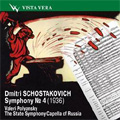 Shostakovich: Symphony No.4 Op.43 -1936 (1944) / Valeri Polyansky(cond), State Symphony Capella of Russia