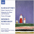 Kabalevsky: Piano Concerto No.3 Op 50, Rhapsody on the Theme of the Song School Years, Op 75, etc; Rimsky-Korsakov: Piano Concerto Op 30 / Hsin-ni Liu(p), Gnesin Academy Chorus, Dmitry Yablonsky(cond), Russian Philharmonic Orchestra, etc 