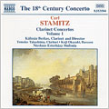 Stamitz: Clarinet Concertos, Volume 1