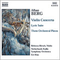 HIRSCH/KLAS/NETHERLANDS RSO/Berg Violin Concerto, Lyric Suite, Three Orchestral Pieces[8554755]