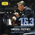 Beethoven: Piano Concertos No.1 Op.15, No.3 Op.37 / Mikhail Pletnev(p), Christian Gansch(cond), Russian National Orchestra