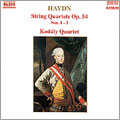 Haydn: String Quartets Op. 54 Nos. 1