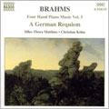 Brahms: Ein Deutsches Requiem (arr pf 4 hands)