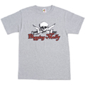 Flogging Molly 「Skull & Swords」 T-shirt Gray/S