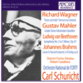 Wagner: Tristan und Isolde -Overture & Liebestod; Mahler: Lieder Eines Fahrenden Gesellen, Beethoven: Symphony No.5; Brahms: Piano Concerto No.2  (9/23/1956, 9/9/1957) / Carl Schuricht(cond), ORTF National O, etc