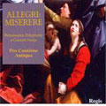 Miserere - Renaissance Polyphony