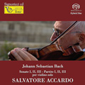 J.S.Bach: Sonatas and Partitas for Violin Solo / Salvatore Accardo