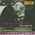 ヴィルヘルム・バックハウス/Wilhelm Backhaus Live at Carnegie Hall 1956; Beethoven:Piano  Sonata No.14 Moonlight