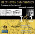 Beethoven:Symphony No.1/No.2 :Giovanni Antonini(cond)/Basel Chamber Orchestra